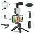 Kit de Grabación Trípode Luz Led