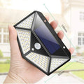 LAMPARA SOLAR LED CON SENSOR DE MOVIMIEN